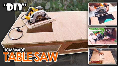 Check spelling or type a new query. DIY- Cheap & Simple Table Saw - YouTube
