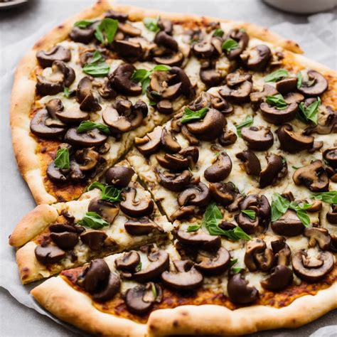 Vegan Truffle And Wild Mushroom Pizza Recipe Recipe