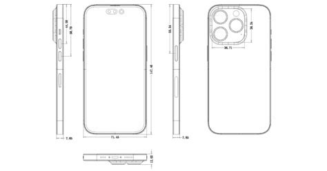Iphone 14 Pro Schematics Reveal Larger Camera Bump New Notch And