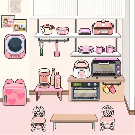 Miga World Aesthetic House Pink Apartment Adorable Homes Game