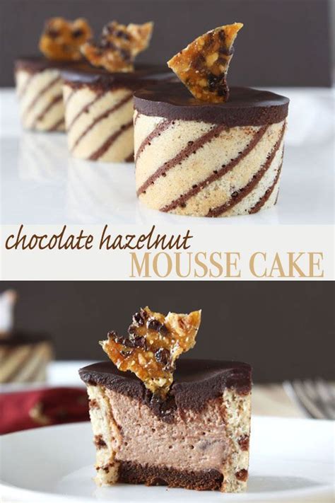 (sifting helps distribute the cocoa powder so you don't get lumps). Chocolate Hazelnut Mousse Entremet | Recipe | Chocolate ...