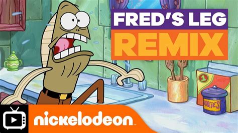 Spongebob Squarepants Freds Leg Remix Nickelodeon Uk Youtube