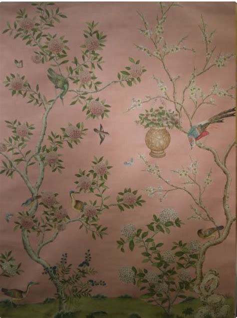 Gracie Wallpapers Handpainted Chinese Wallpaper Created To Look Like