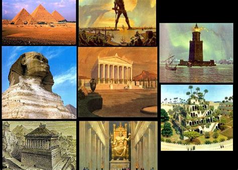 The 7 Wonders Of The Ancient World 7 Wonders Of The World