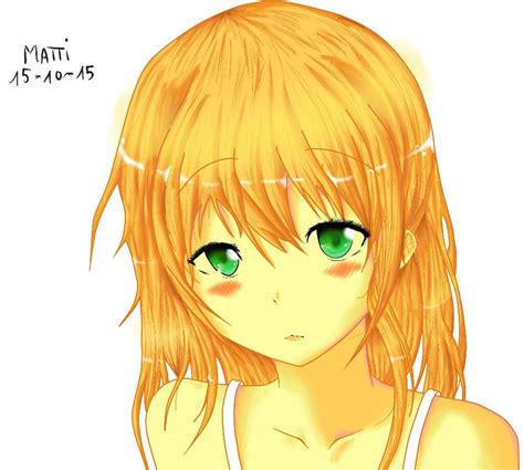 Orange Hair Anime Girl Pfp