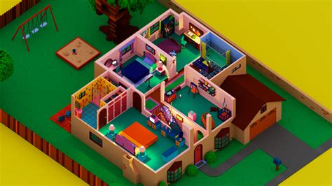 Simpsons House Floor Plan