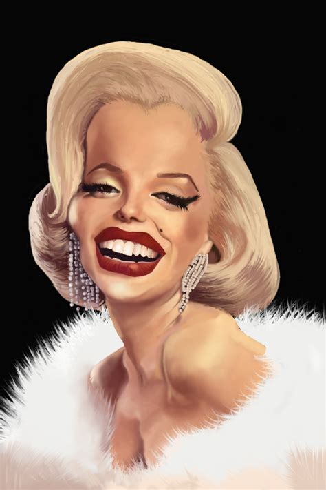 Marilyn Monroe Celebrity Caricatures Caricature Marilyn Monroe