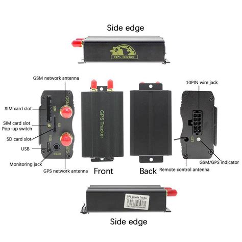 Gps Sms Gprs Vehicle Motor Car Truck Auto Tracking Device System Gps