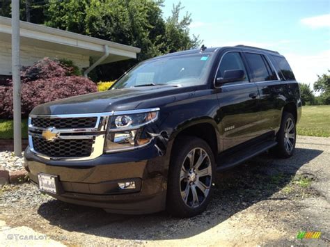 2015 Black Chevrolet Tahoe Lt 4wd 94729654 Car Color