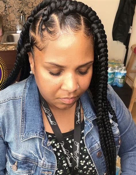 For braid styles that are totally outside the box, think of the braid like an accent instead of the main event. 15 Braided Hairstyles You Need to Try Next in 2020 | Big ...