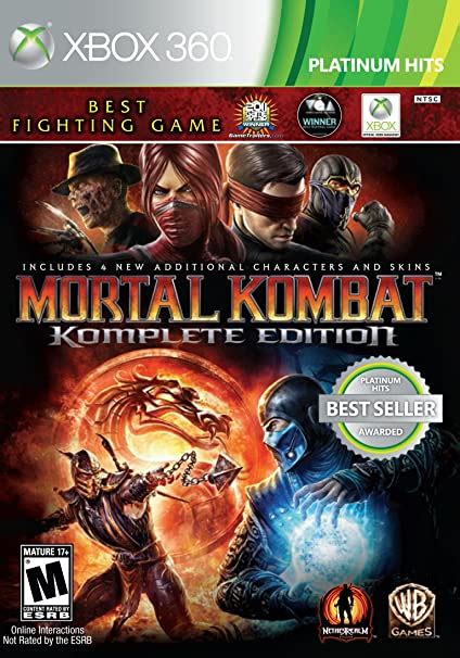 Mortal Kombat Komplete Edition Xbox 360 Microsoftxbox360 Video