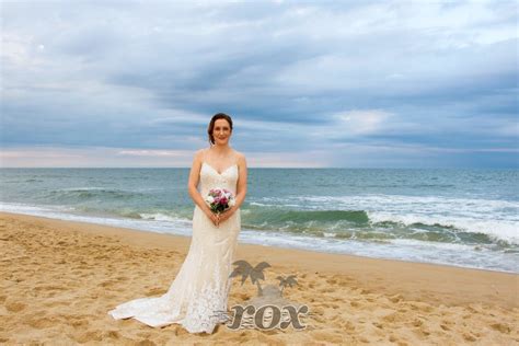 Rox beach weddings provides fun, easy & stress free beach wedding packages in maryland & delaware. Sunset solo Bridal Glamour portrait after wedding on the ...