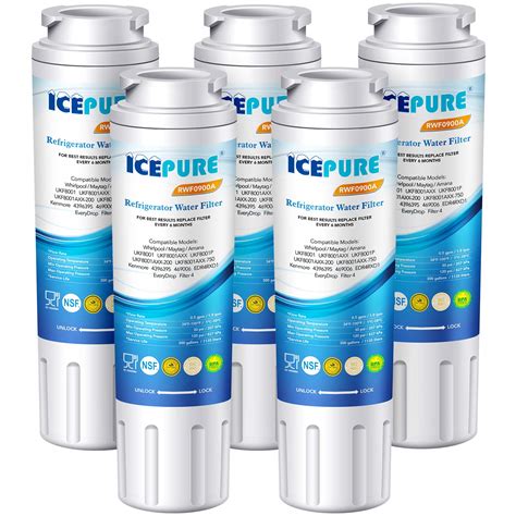 Check spelling or type a new query. ICEPURE UKF8001 Replacement Refrigerator Water Filter For ...