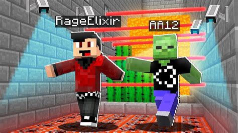 Insane Multiplayer Minecraft Death Run With Rageelixir And Aa12 Youtube