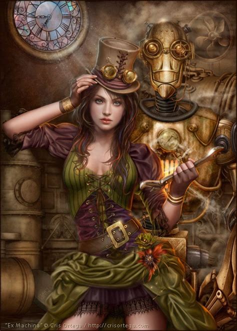 Steampunk Art And Drawing Examples That Steampunk Artwork