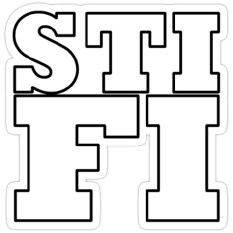 Sticky Fingers White Logo Stifi Stickers By Beeweecee Redbubble