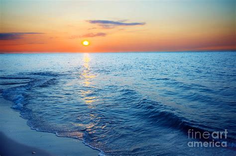 Sunset By The Sea Photograph By Michal Bednarek Fine Art America