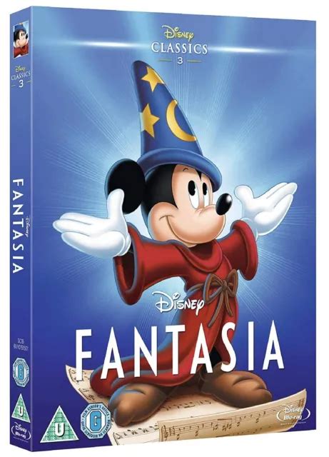 Fantasia Blu Ray 1940 Disney Animated Original Classic Movie