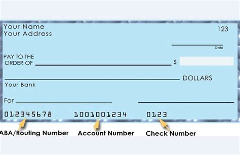 How To Get Your Account Number On Your Cheque