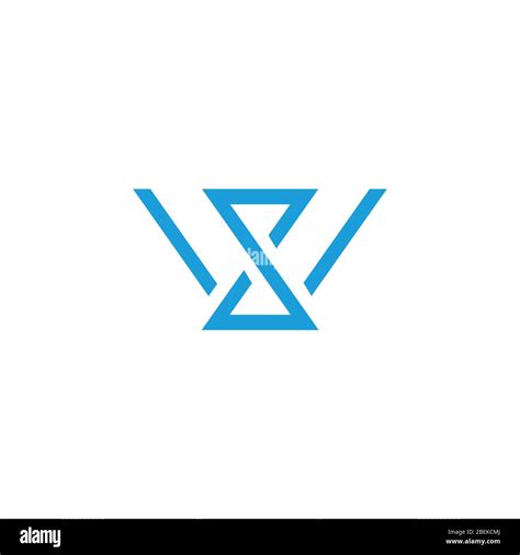 Plantilla De Diseño Vectorial Con El Logotipo De La Letra Inicial Ws O