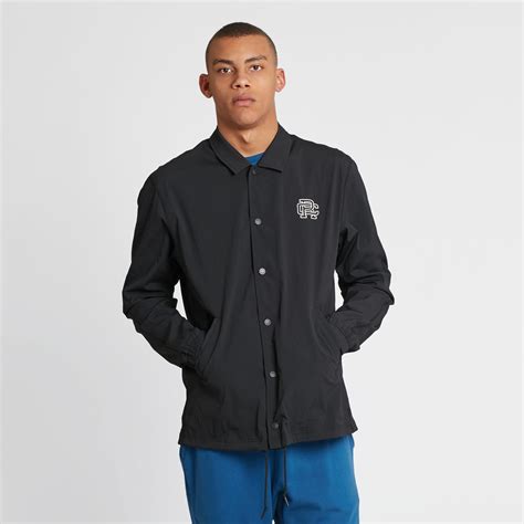Reigning champ and all other cyc brands are headquartered in canada. Reigning Champ Coachs Jacket - Stretch Nylon - Rc-4115-blk ...