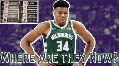 What Happened To The 14 Players Drafted Before Giannis Antetokounmpo In