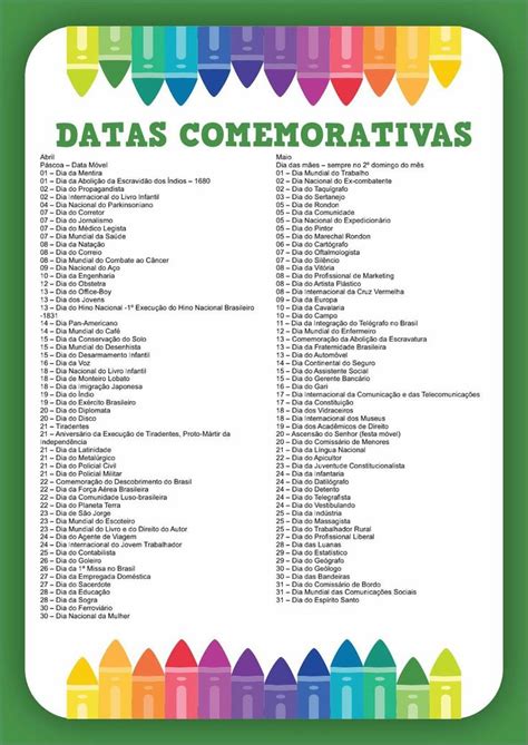 Confira as datas comemorativas de julho de 2011: Pin em planner Aa