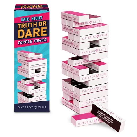 Truth Or Dare Topple Tower Stacking Game In 2022 Truth Or Dare Jenga