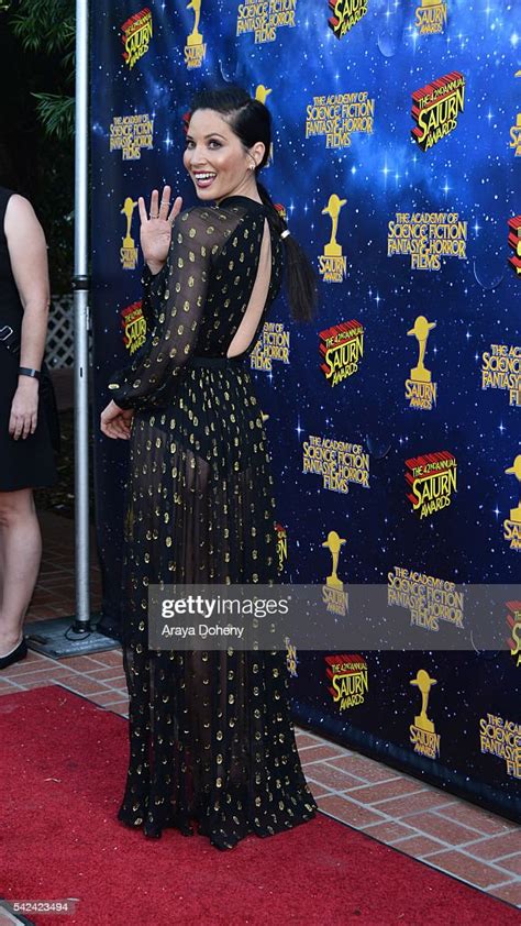 Olivia Munn Attends The 42nd Annual Saturn Awards At The Castaway On