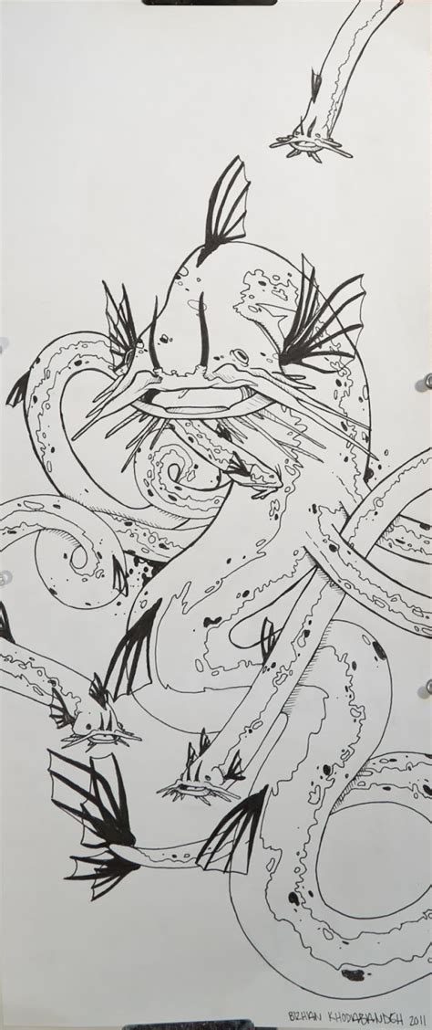 From a guide to common. Mended Arrow Design Blog: Catfish Kraken Returns