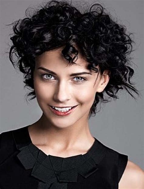 Short Curly Hairstyles For Curly Hair 2017 Short Curly Cuts Short