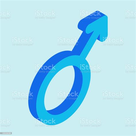 Shield And Spear Of Mars Male Gender Symbol Vector Illustration In
