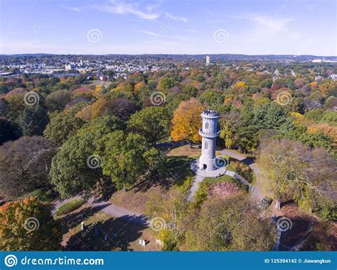 Mount Auburn Cemetery Watertown Massachusetts Usa Stock Photo