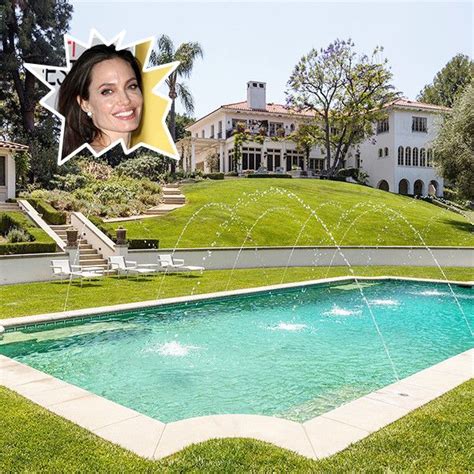 Angelina Jolie Dropped 25 Million On Cecil B Demille S Former Estate Los Angeles Homes