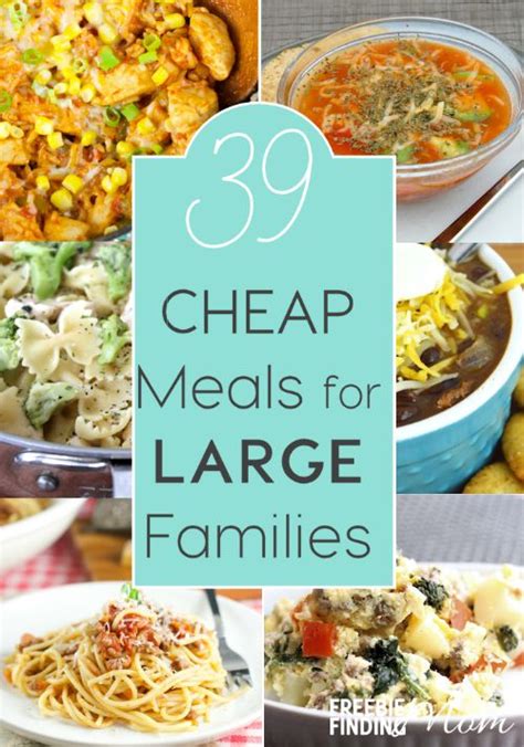 Even your children will love the zoodles. 39 Cheap Meals for Large Families