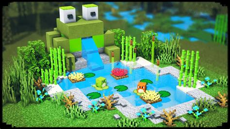 How To Build A Small Pond In Minecraft Builders Villa