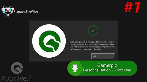 Tuto Xbox One Personnalisation Du Gamerpic Image De
