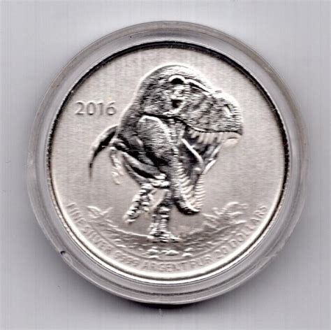 2016 canada 20 tyrannosaurus rex fine silver coin live and online auctions on