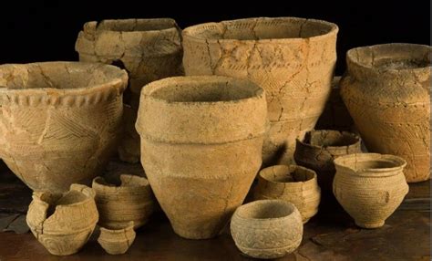 Bronze Age Pottery From The Cemetery In The Mound Of The Hostages At