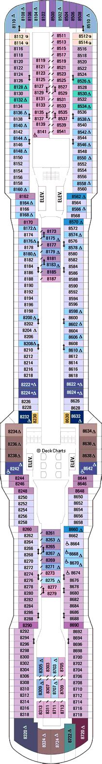 Royal Caribbean Ovation of the Seas Deck Plans, Maps, Ship Layout