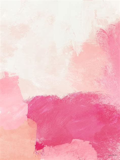 History Of Pink Abstract Art By Linda Woods Mixed Media By Linda Woods