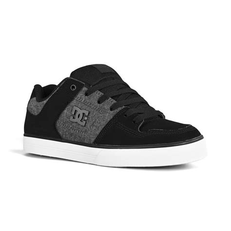 Dc Pure Skate Shoes Blackgreyblack Supereight