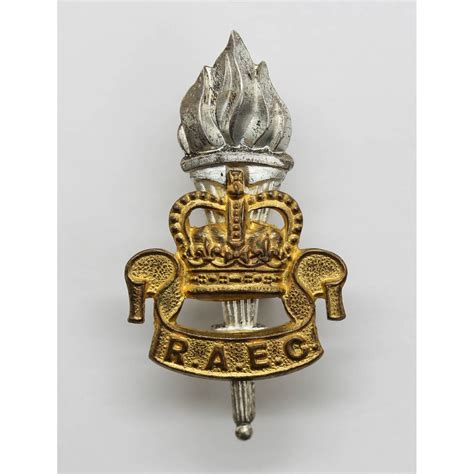 Royal Army Educational Corps Raec Officers Dress Cap Badge