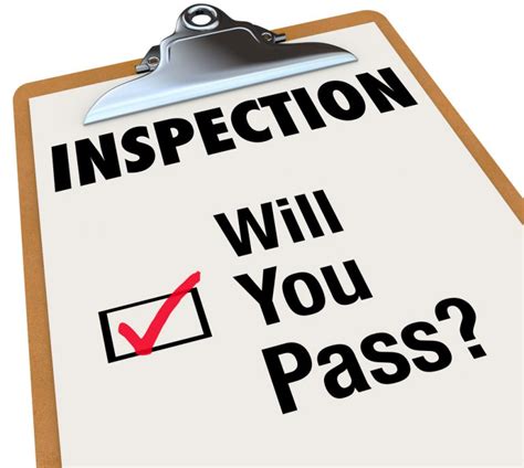 Inspection Checklist Clipboard Will You Pass Words Wizard Property