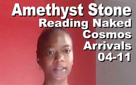 Amethyst Stone Reading Naked The Cosmos Arrivals Pxpc By