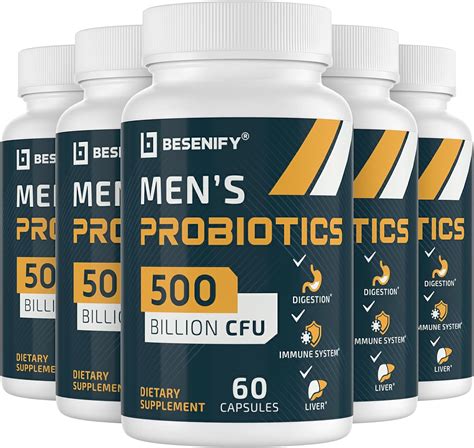 Amazon BESENIFY 500 Billion Cfus 12 Strains Probiotics Daily