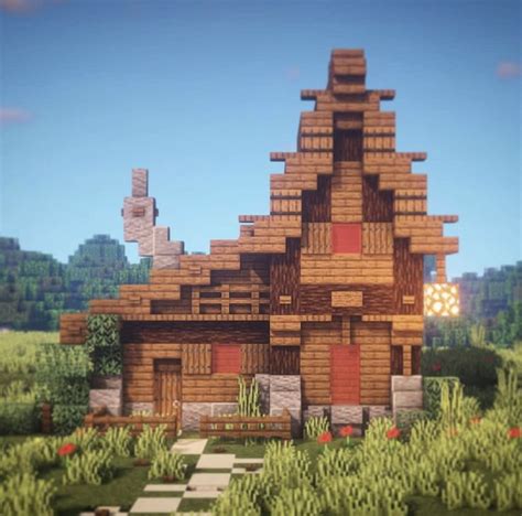 This minecraft survival house by minecraft today is super simple, easy to build, and also has some lovely homely touches without lots of extra resources. Pin by Wtf. on Minecraft Aesthetic | Minecraft houses ...