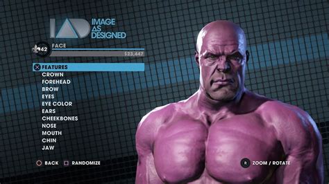 How To Make Thanos In Saints Row 3 Remastered 2020 Character Creation