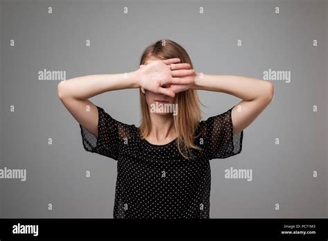 Covering Face With Clothes Hi Res Stock Photography And Images Alamy
