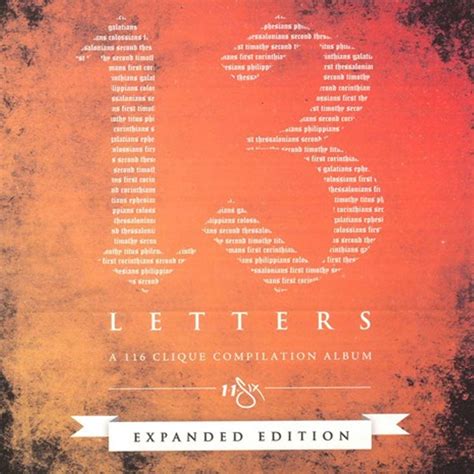 13 Letters Expanded Edition 116 Clique Artist Projects